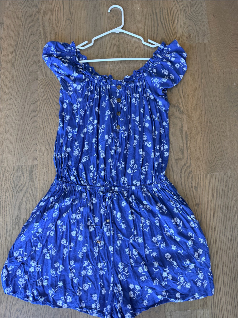 kate spade Blue Floral Girls Romper